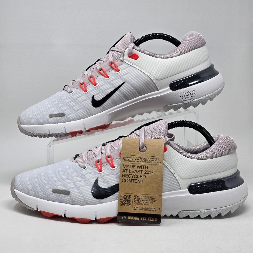 Nike Free Golf Next Nature Summit White Black FN0332-100 Men's Size 14 New - Picture 3 of 10